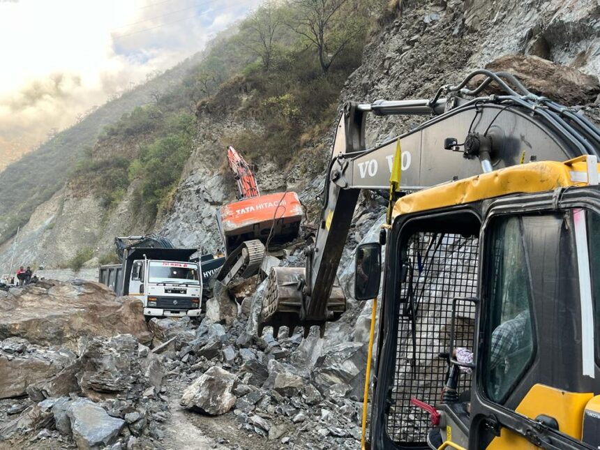 Yamunotri Highway, chardham yatra, landslide in uttarakhand